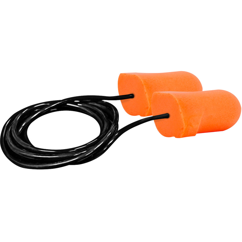 Bouchons d'oreilles - Mega T-Fit™ avec cordelette - 100/boîte