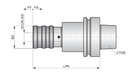 HSK.63F-QTCC.M3.M14