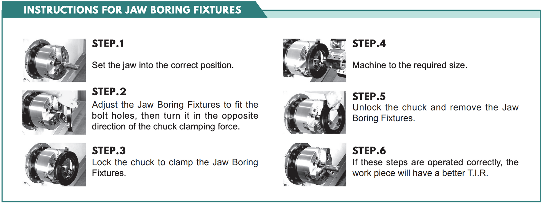 Jaw Boring Rings - Precision