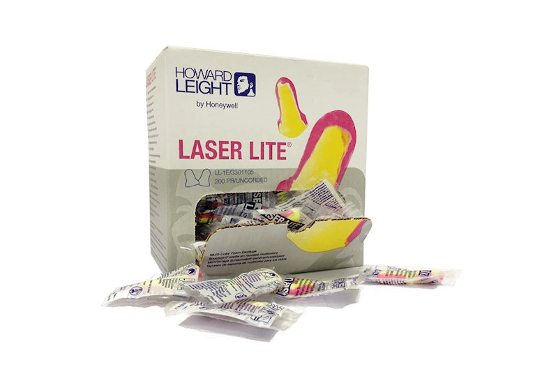 Bouchons d'oreille jetables Laser Lite - 200/boîte