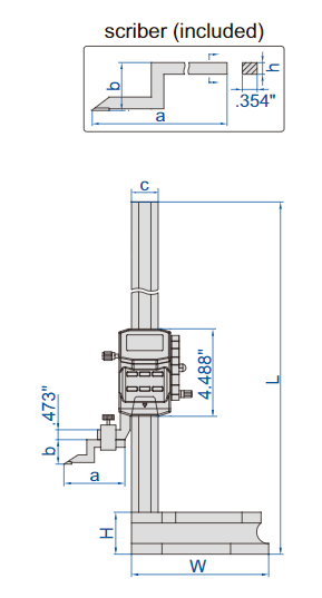 ELECTRONIC HEIGHT GAUGE